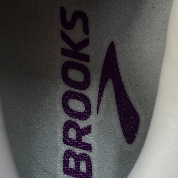 Brooks Adrenaline GTS 24 Womens Running Shoes Lavender Purple Size 8 Medium B - Picture 7 of 9